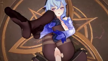 Play Genshin Impact Anime Adventure أثداء كبيرة، وديك كبير، ومؤخرة م