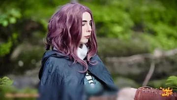 Play ميلينا من Elden Ring تكشف كسها ومؤخرتها في الغا