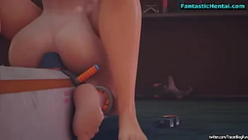 Play مفلس أنيمي هنتاي آلهة بريدجيت يحصل فظي