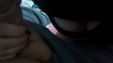 Play كبير titted في سن المراهقة الشعر الأزرق يذهب bukkake الكامل